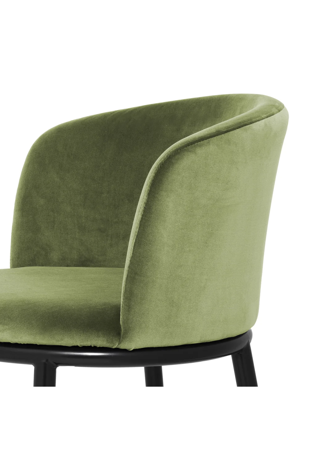 Chaises en velours vert (lot de 2) | Eichholtz Filmore