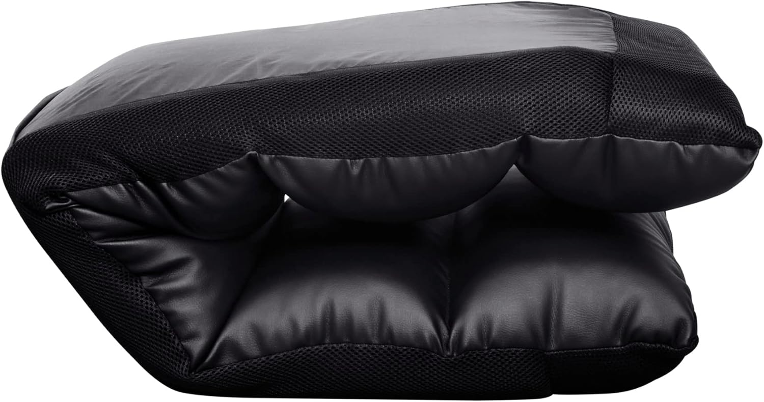 Trust Gaming GXT 718 Rayzee Chaise Gaming Pliable, Coussin De Sol pour Consoles, Appuie-tête et Dossier Réglables, Supporte Jusqu'à 125 kg, Fauteuil Gamer pour Jeux, Relax, Enfant, Lecture, Noir