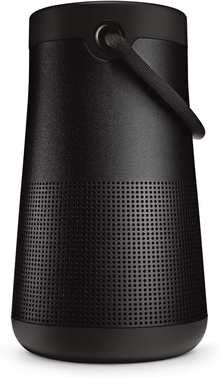 Bose Enceinte Bluetooth Portable SoundLink Revolve+ (Séries II) : Enceinte sans Fil Résistante Ã€ Lâ€™Eau Dotée Dâ€™Une Batterie Longue Durée, Noir