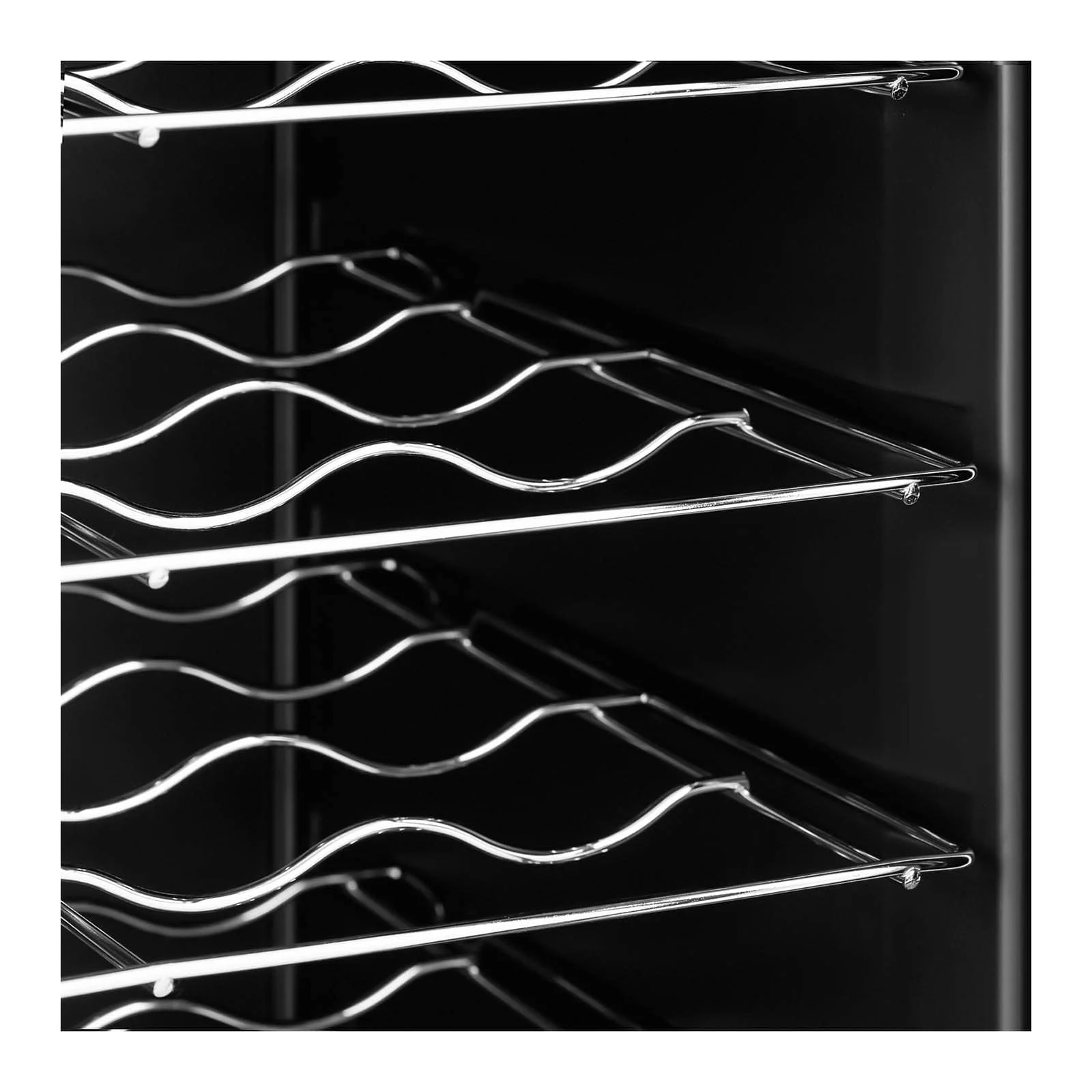 Cave à vin 70 litres  11 - 18 °C acier peint par poudrage noir 14_0005349