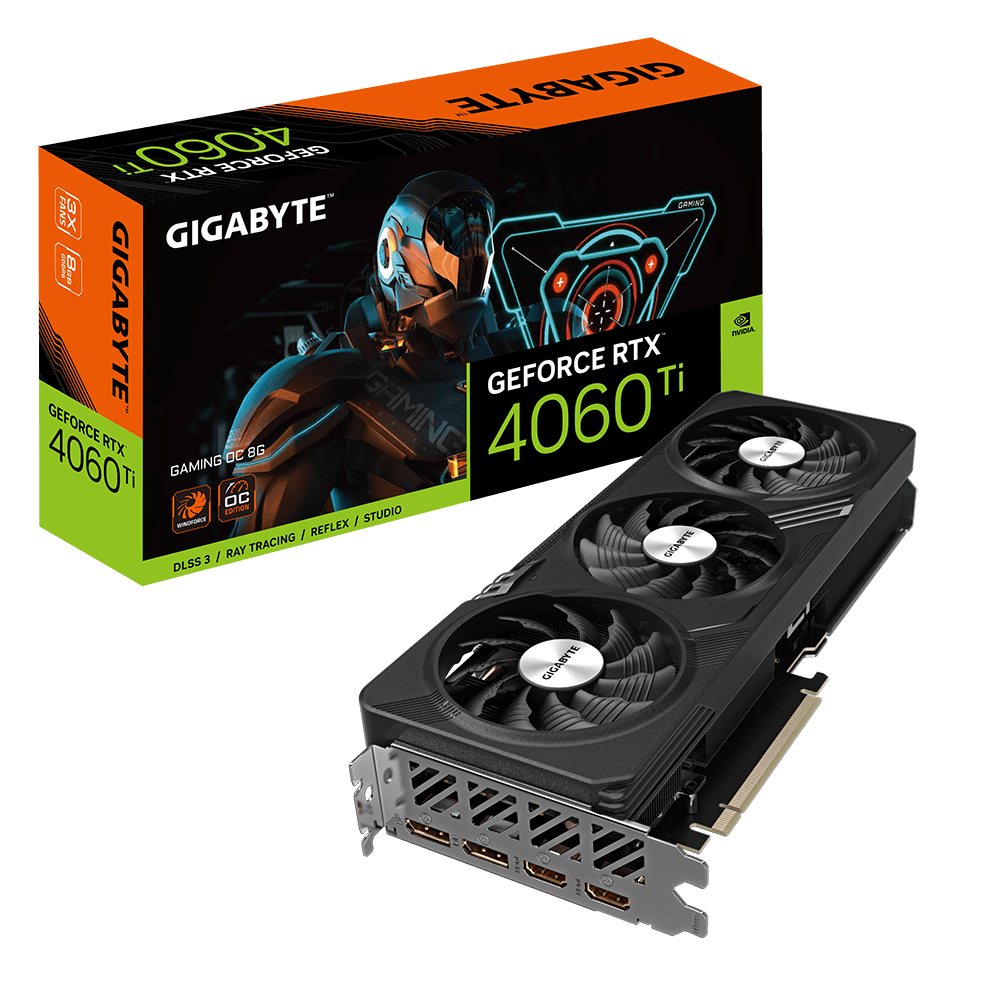 Gigabyte GeForce® RTX 4060 Ti Gaming OC 8G