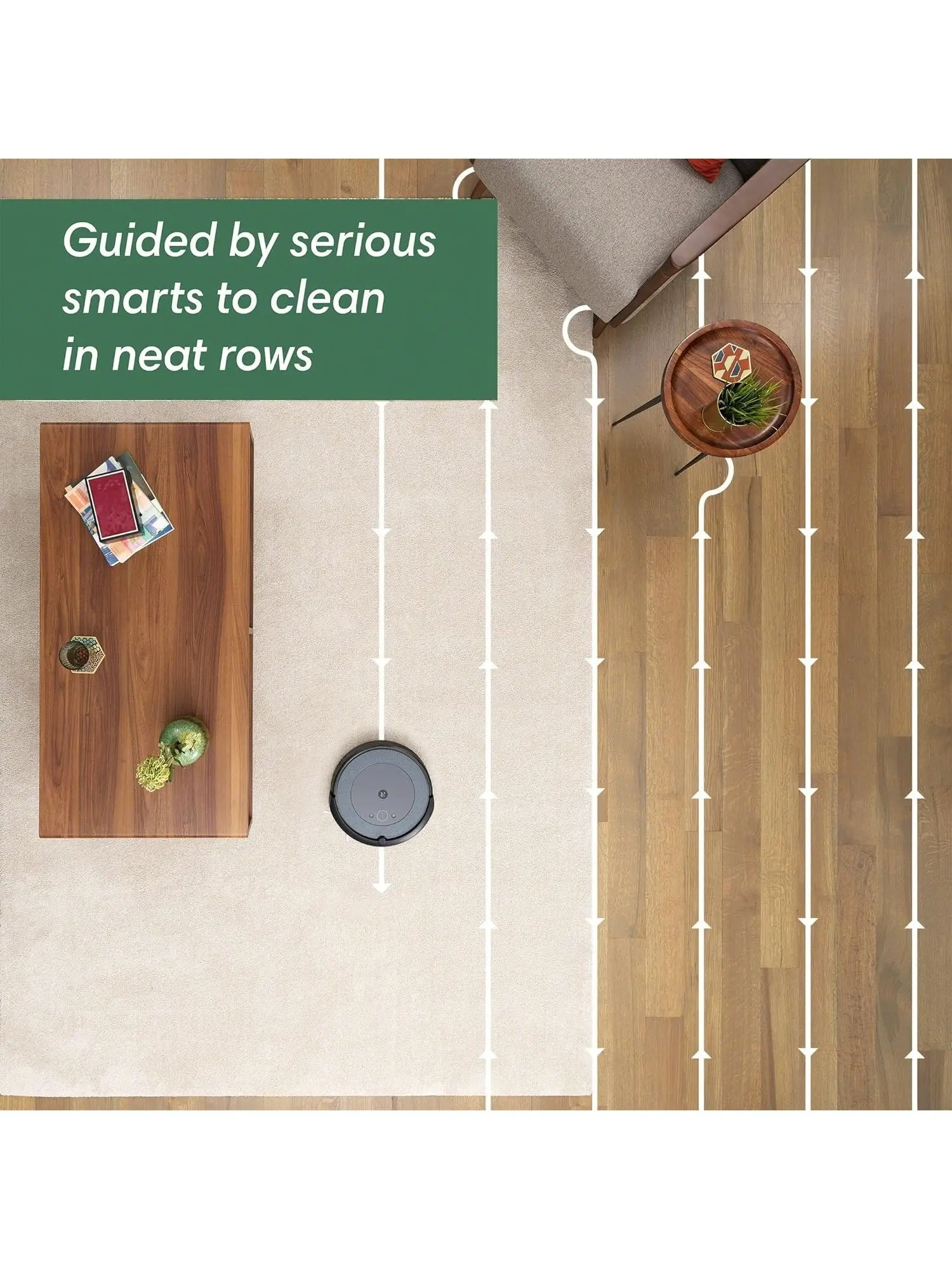 iRobot Roomba i4+ EVO Self Emptying Robot Vacuum - Empties Itself for up to 60 Days, Clean by Room with Smart Mapping, Compatible with Alexa, Ideal for Pet Hair, Carpets