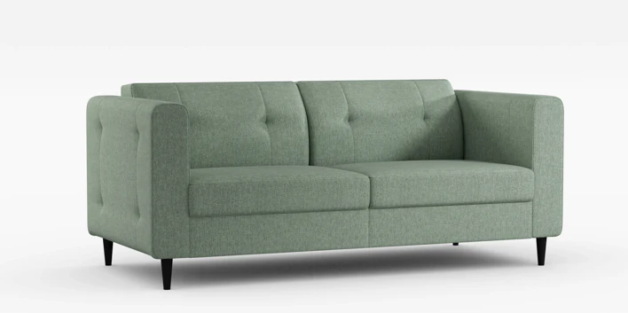 CANAPE BOSTON II  CF3 tissu Malmo aqua - A64253