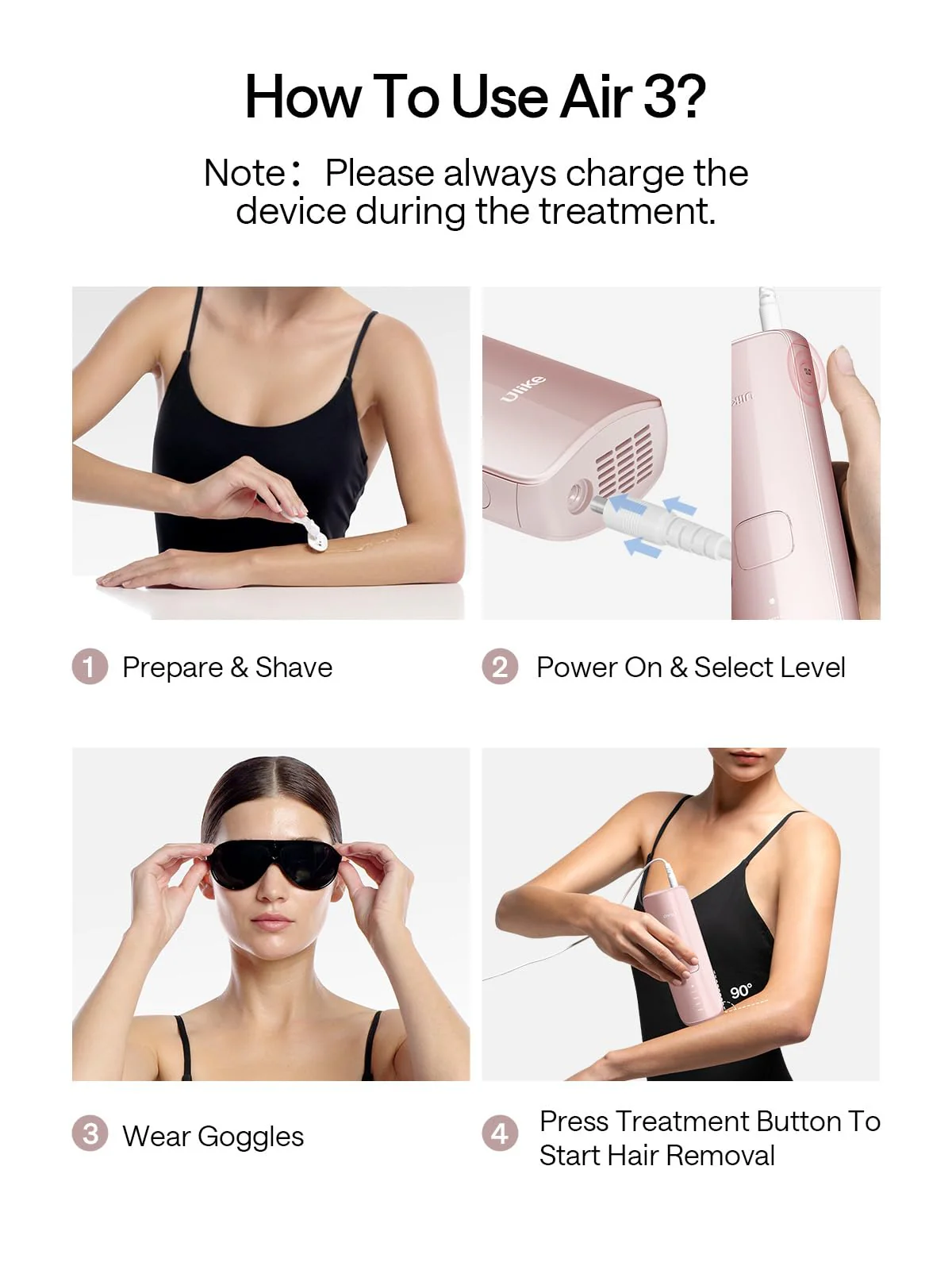 Ulike Laser Hair Removal for Women and Men