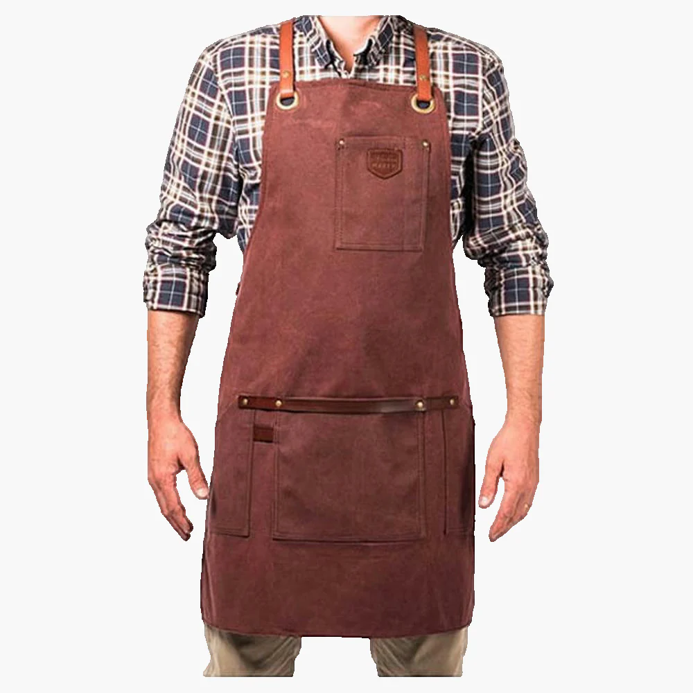 Tablier Alaskan Maker 547 tour de cou bordeaux Alaskan Maker