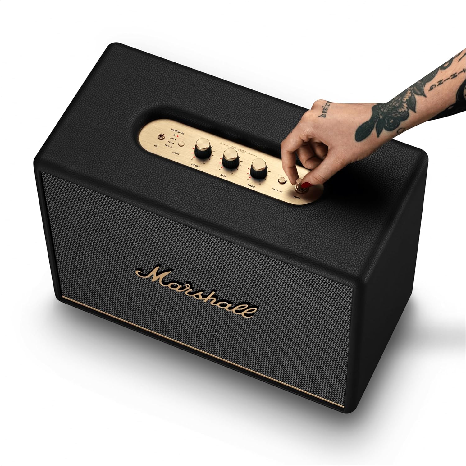 Marshall Woburn III Haut-Parleur Bluetooth, sans Fils - Creme