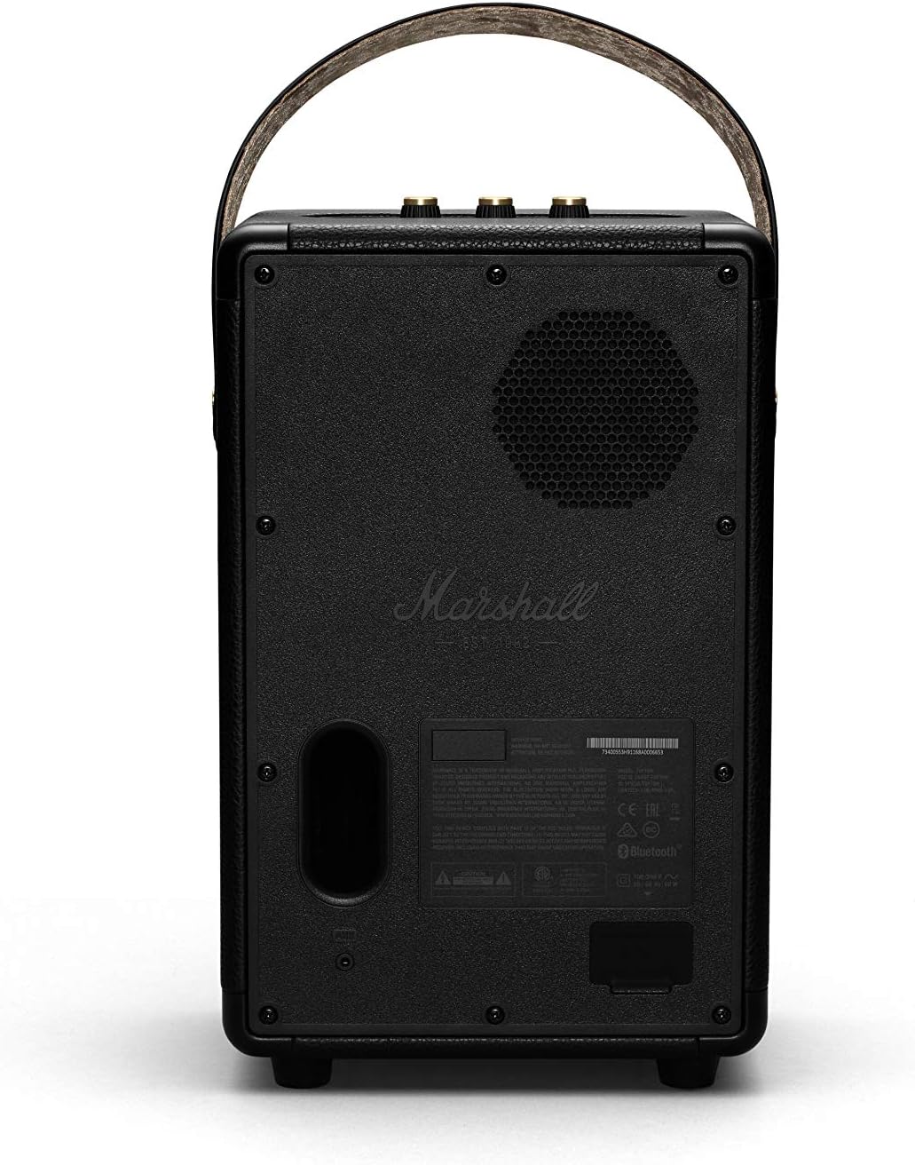 Marshall Stockwell II Enceinte Bluetooth Portatif - Noir et Laiton[Exclusif Amazon]