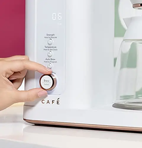 Café Specialty Drip Coffee Maker | 10-Cup Insulated Thermal Carafe | WiFi Enabled Voice-to-Brew Technology | Smart Home Kitchen Essentials | SCA Certified, Barista-Quality Brew | Matte Black