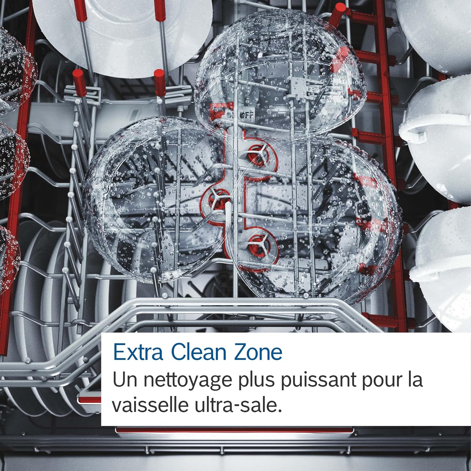 Bosch SMS2ITI12E - Série 2, Lave-vaisselle pose libre - 60cm - Home Connect - 12 couverts - Moteur EcoSilence - Inox