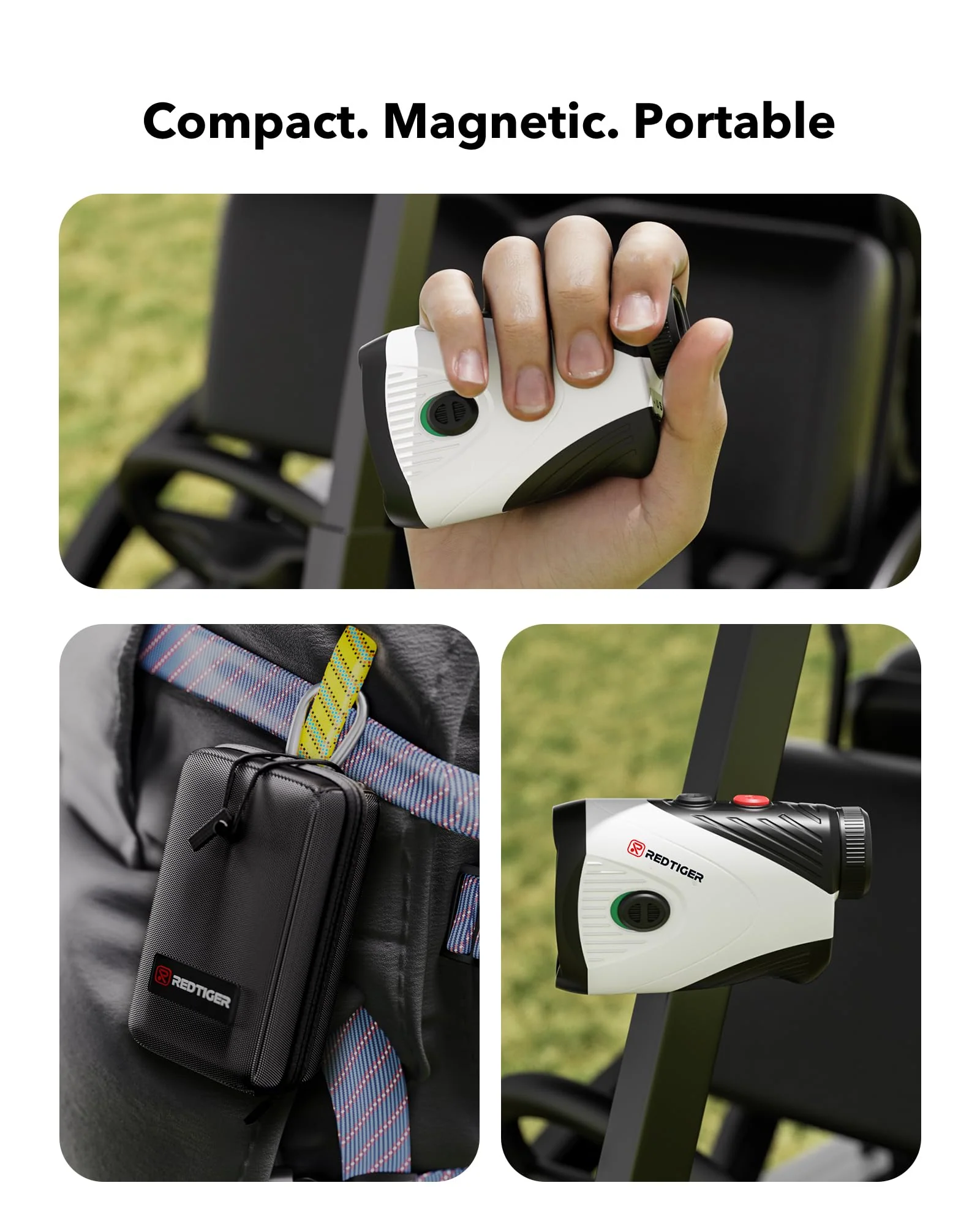 REDTIGER 1200 Yards Laser Range Golf Rangefinder with Slope