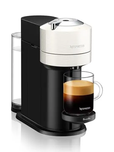 Nespresso Vertuo Next Coffee and Espresso Maker by De'Longhi, White