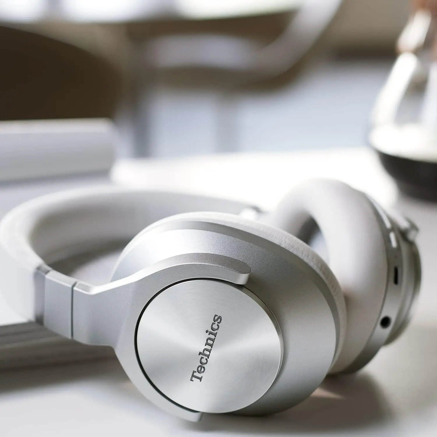 Technics Wireless Noise Cancelling Headphones, 50 Hours Battery Life, High-Fidelity Bluetooth Headphones with Multi-Point Connectivity, Impressive Call Quality, and Comfort Fit - EAH-A800-S Silver