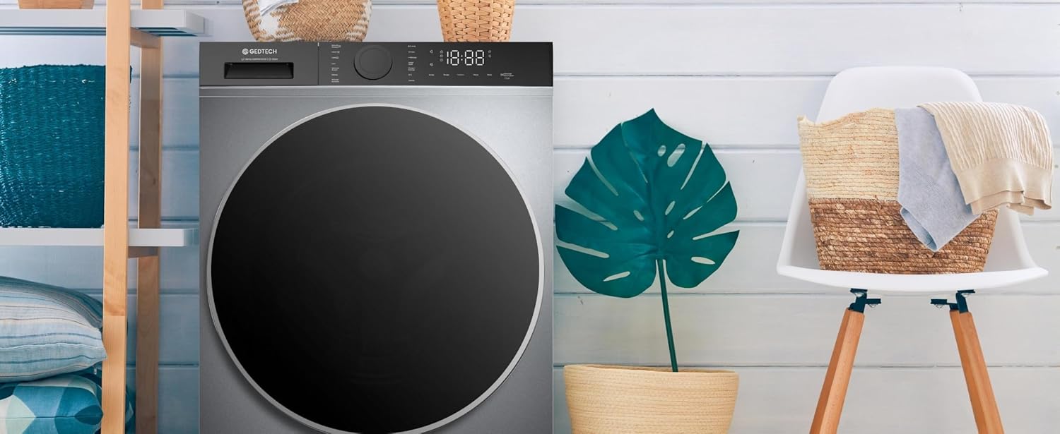 Lave-linge frontal GEDTECH GLL71200WH - 7 Kgs - 1400 tr/mn - 16 programmes - Eco - Intensif - Rapide – Très Faible conso