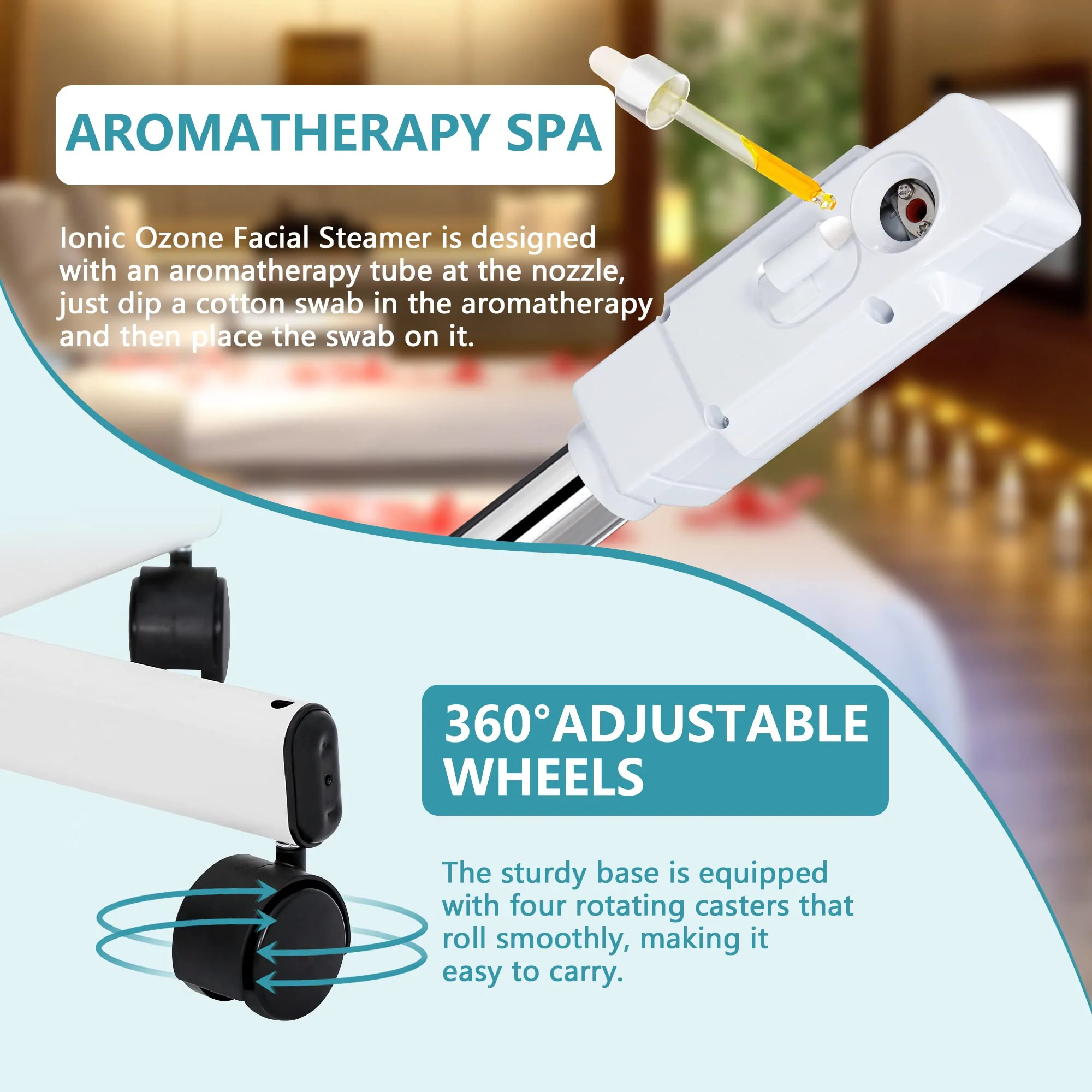 Nova Microdermabrasion 2 in 1 Pro Ionic Ozone Facial Steamer