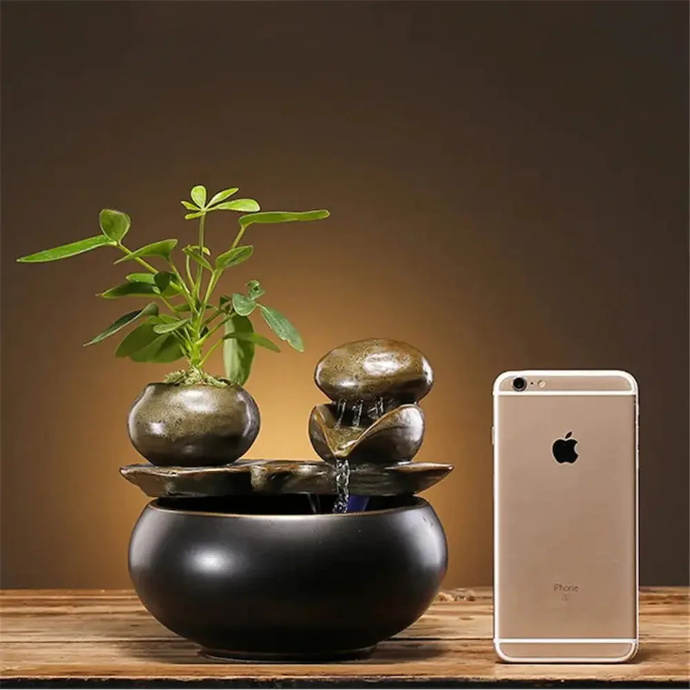 Fontaine à eau chat design - Céramique durable