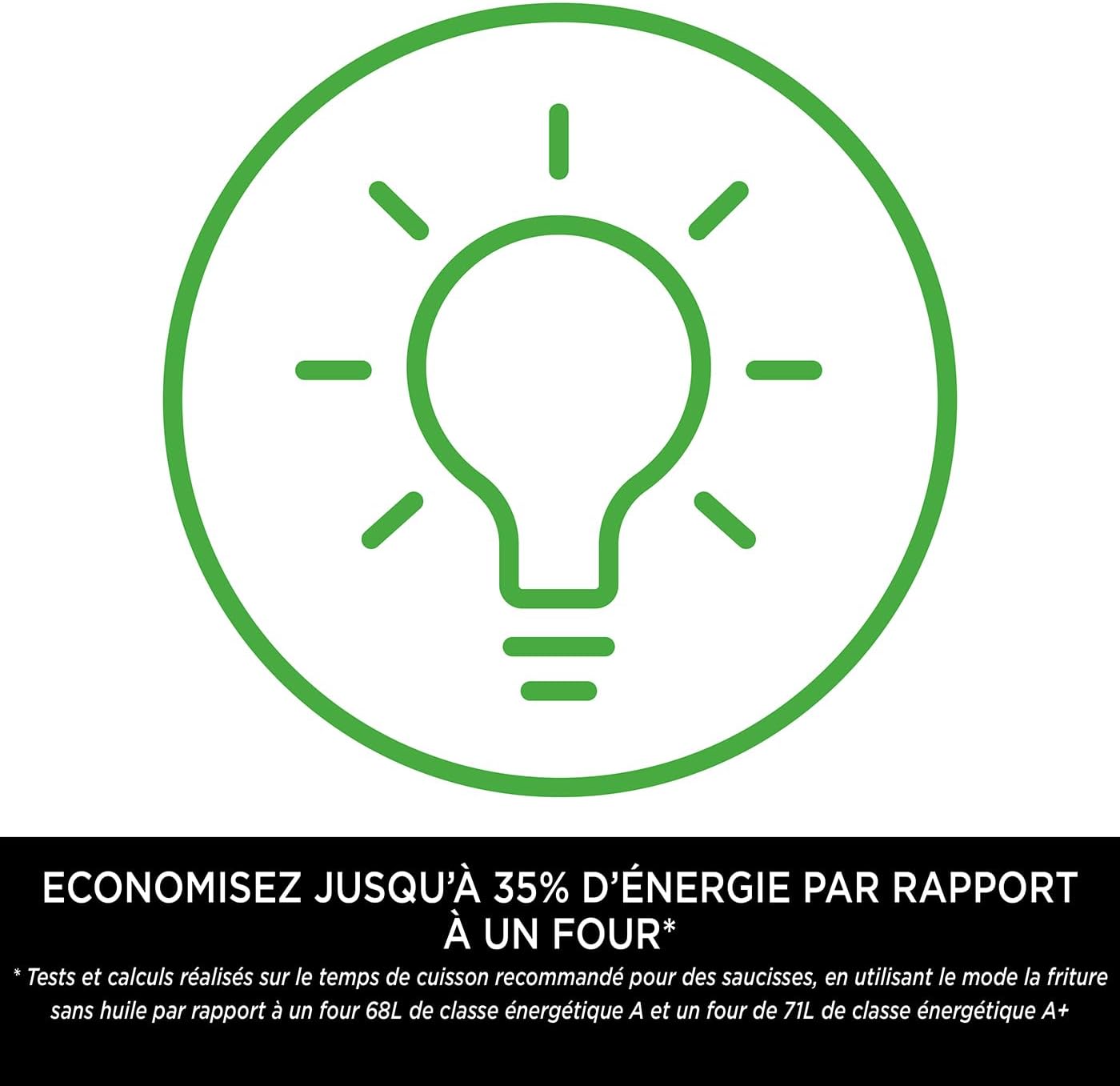 Ninja Foodi Four Multifonction 10-en-1, mini-four portable, surfaces de travail, four multifonction avec 10 fonctions de cuisson; Air Fry, Roast, Grill, Bake and more, Silver/Black DT200EU