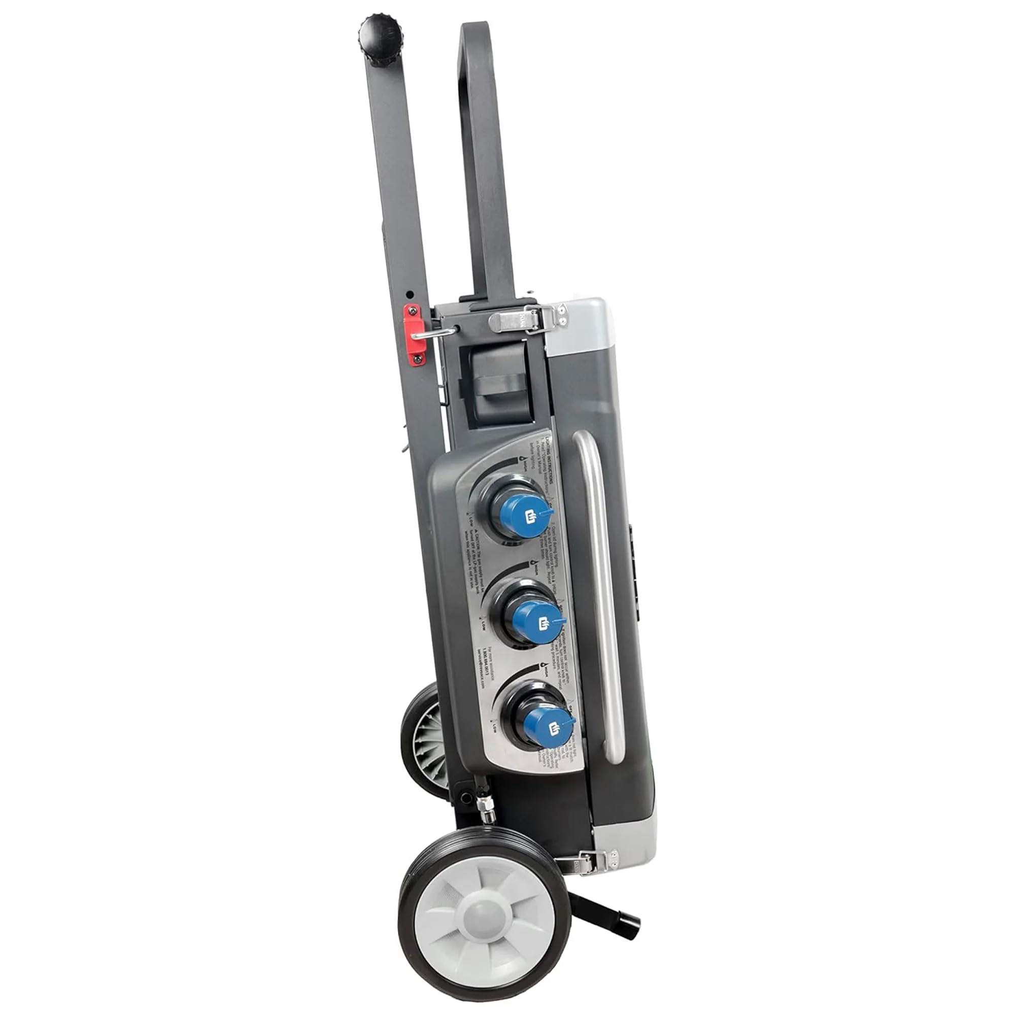 Razor Griddle Gas Grill & Griddle for Backyard Cooking and Camping, Portable Grill with Cart & Side Shelf