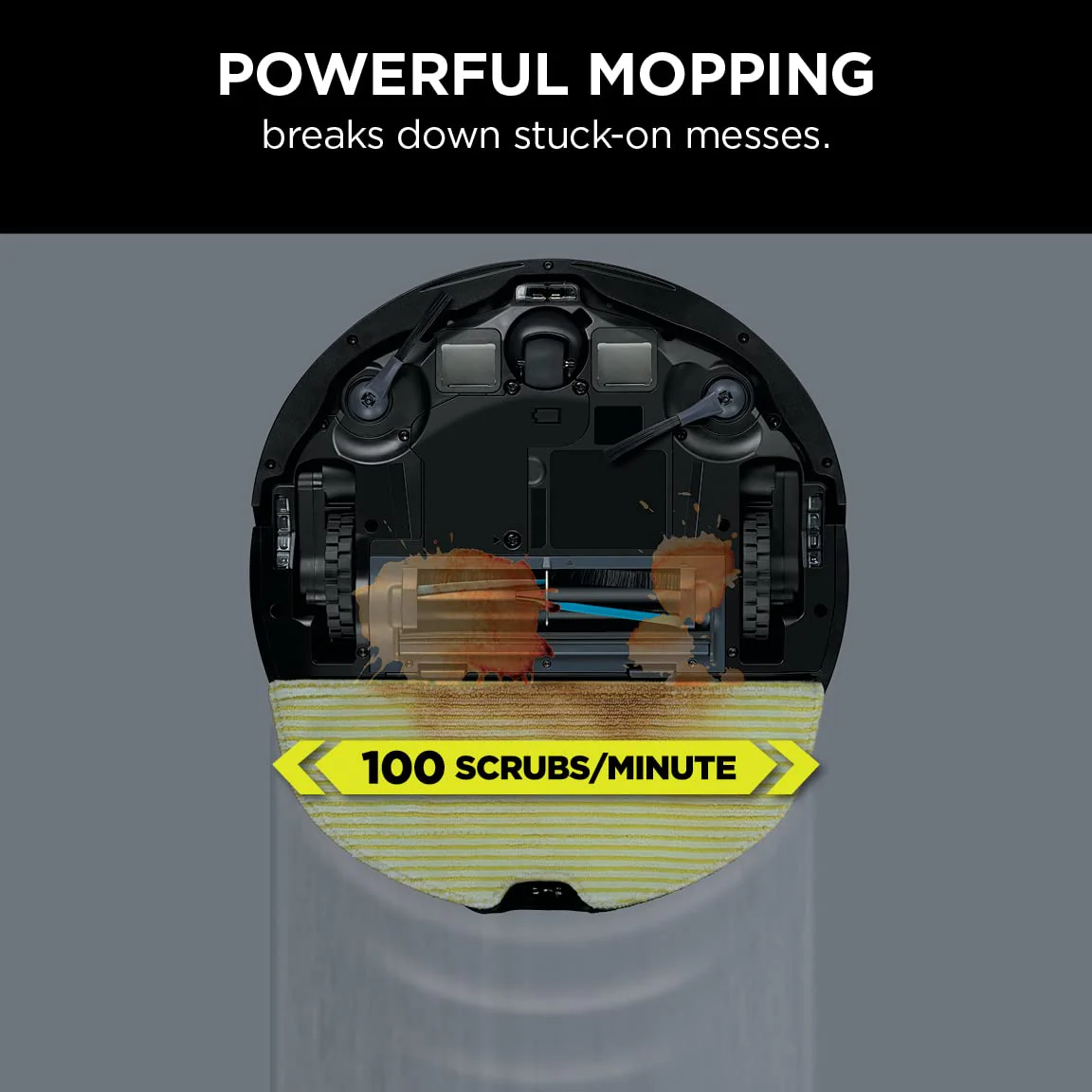 Shark AI Robot Vacuum & Mop, with Home Mapping, Perfect for Pets, Wifi, Works with Alexa, Black/Gold (AV2001WD)