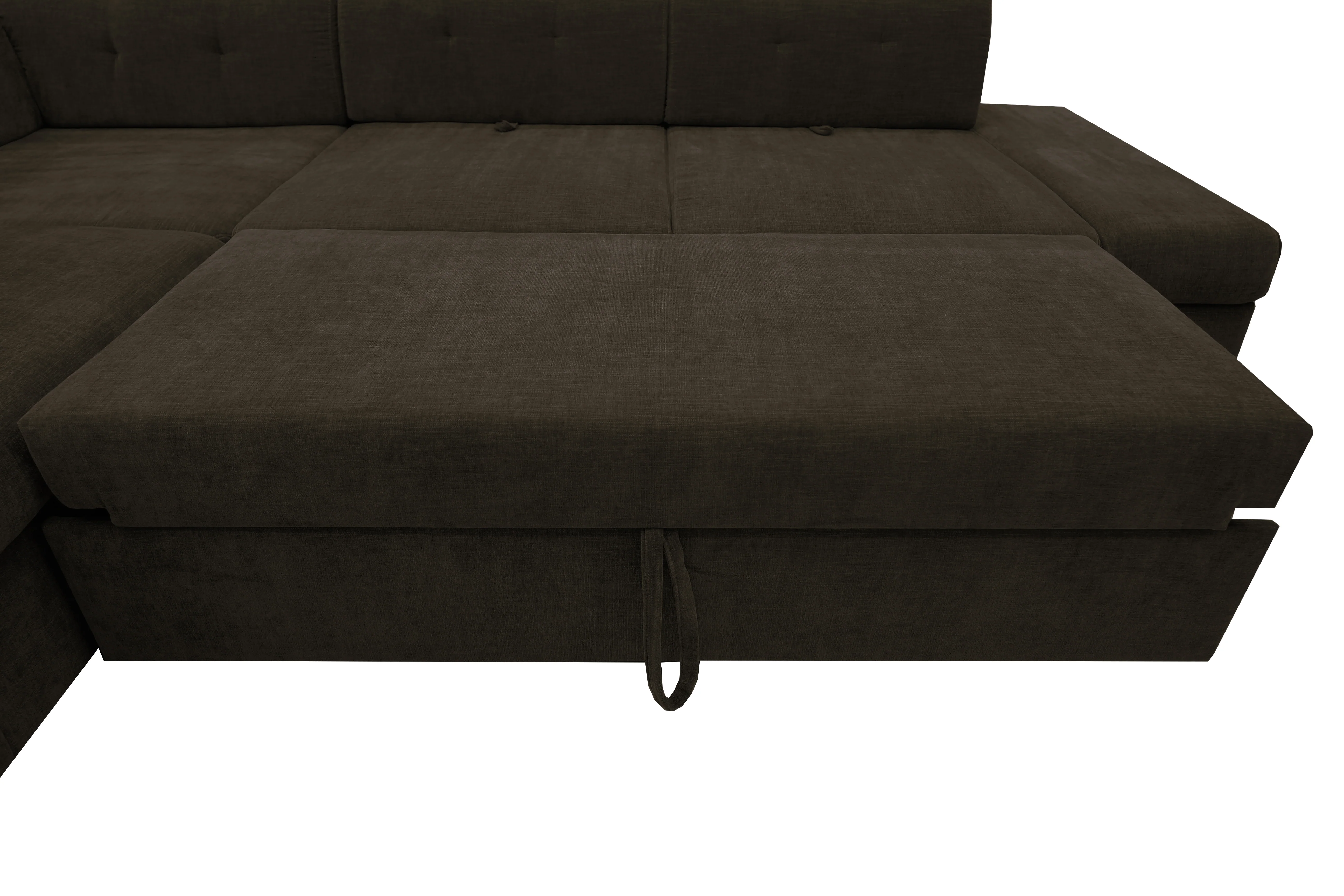 CANAPE MATTHEW ACV REV PANO-TISSU CHOCOLAT-A89329