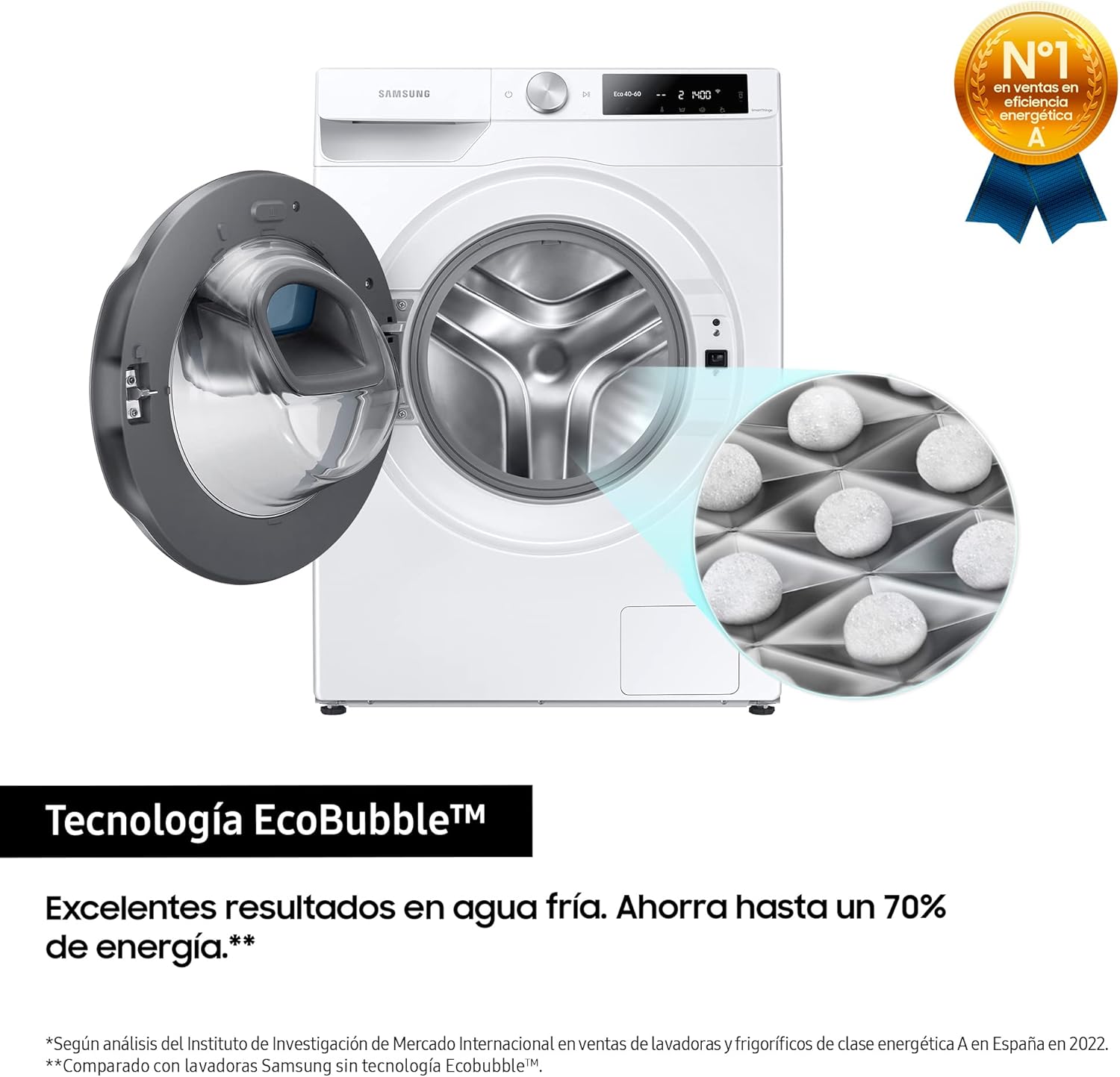 Machine à laver Samsung WW90T936DSH 9 kg