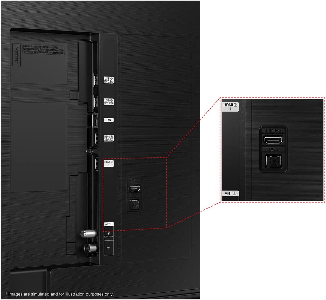 Samsung Téléviseur TQ85Q60D 85 (85 Pouces) QLED 4K Smart TV 2024
