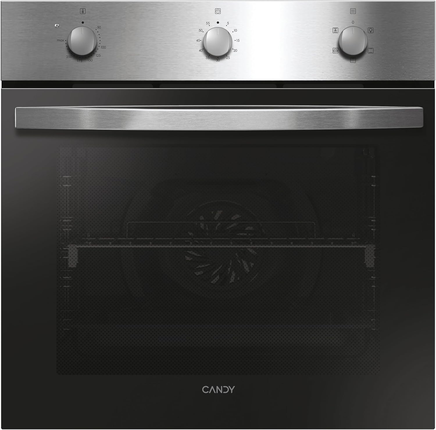 CANDY Four encastrable émail lisse FIDC N100, 70 litres, 3 modes de cuisson