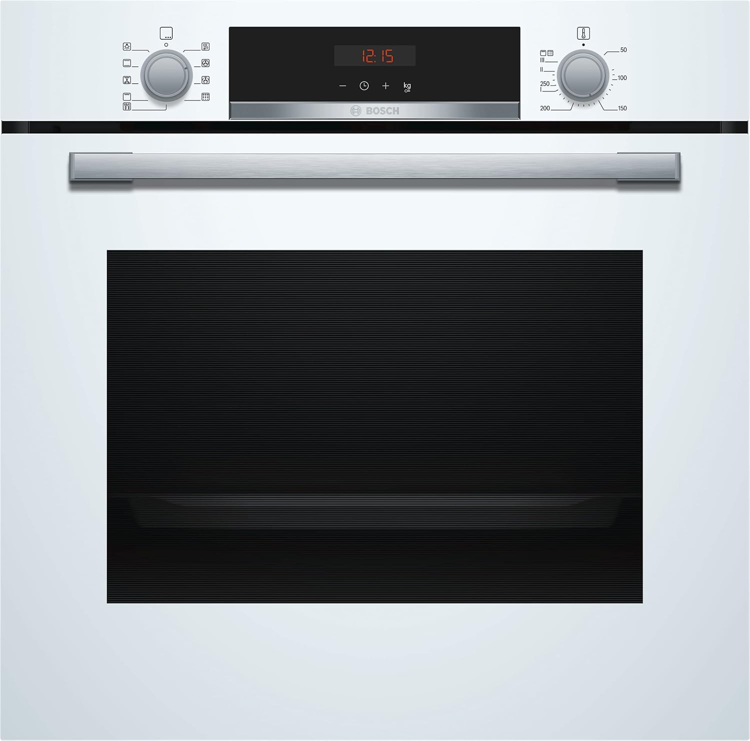 Bosch HBA573BV0 Four intégrable Série 4 - Four multi-fonctions - Pyrolyse - 3600 W - Grande capacité de 71L - Blanc