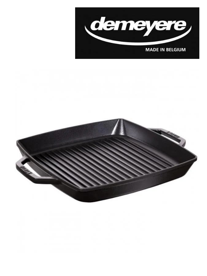 STAUB GRILL PANS POÊLE À GRILLER BLACK MATT