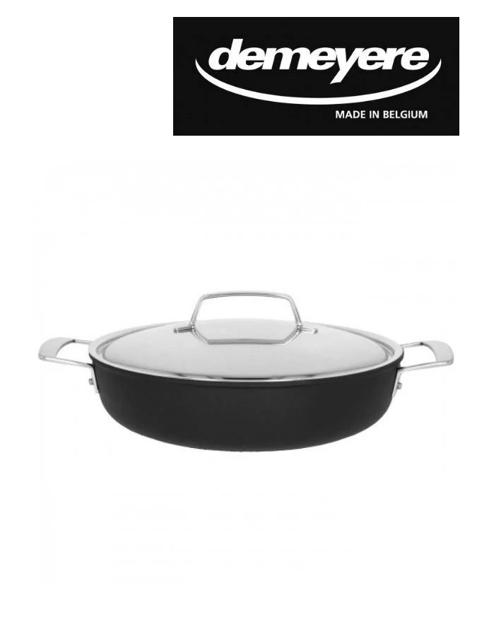 DEMEYERE ALU PRO 5 CASSEROLE AVEC COUVERCLE DURASLIDE TITANIUM 28 CM / 3 L