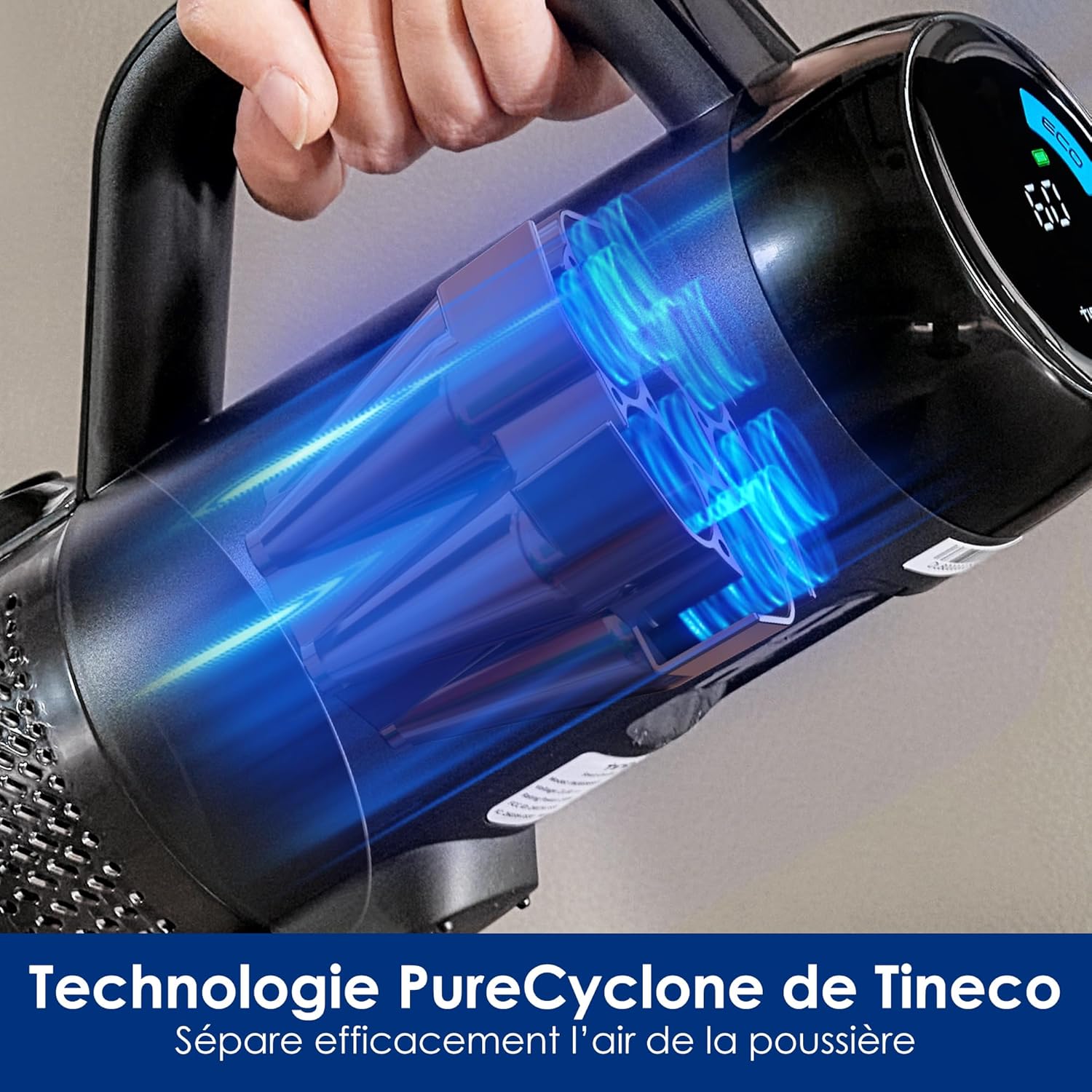 Tineco Floor One Stretch S6 Aspirateur Eau et Poussière Laveur de Sols, Conception Plate à 180°, Hauteur compacte de 13 cm, Auto-Nettoyage Flashdry à 70℃ en 5 Min, Nettoyage des Bords sur Trois Faces
