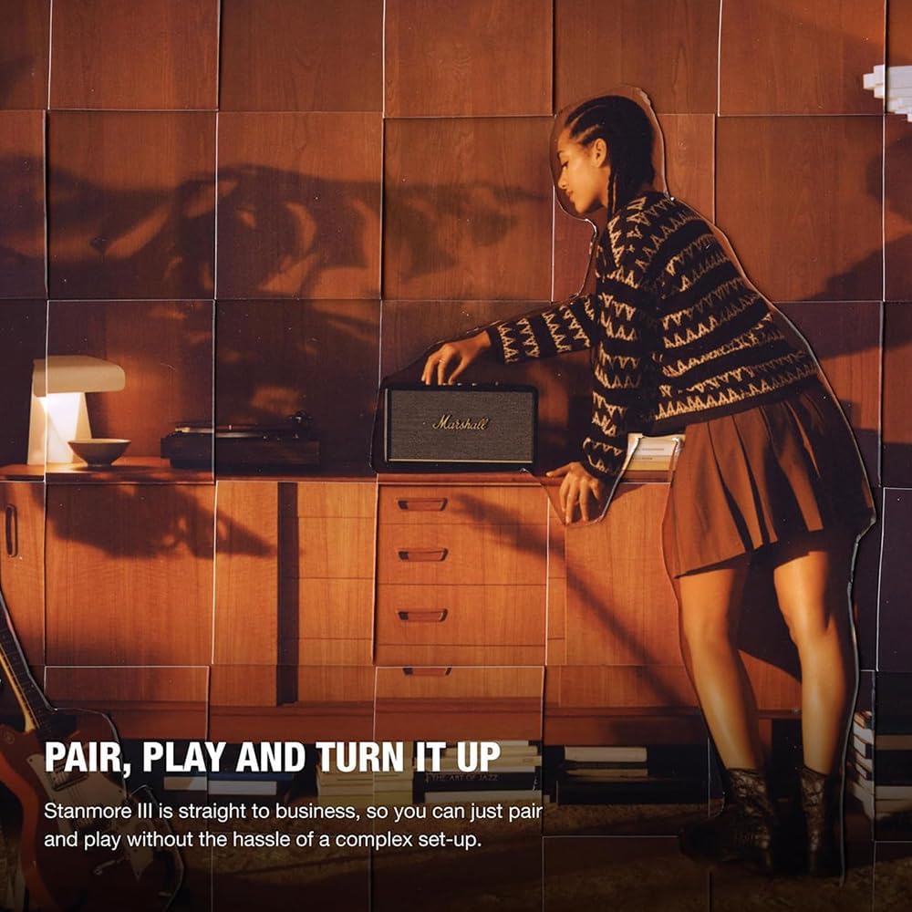 Marshall Stanmore III Haut-Parleur Bluetooth - Noir