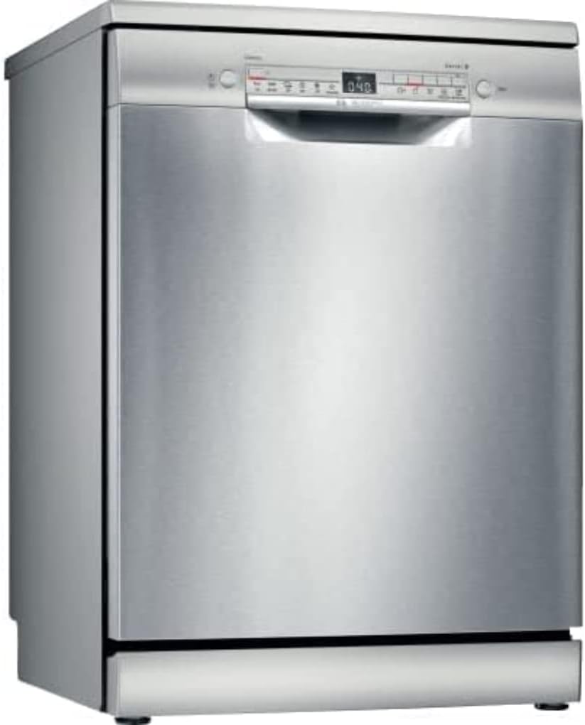 Bosch SMS2ITI12E - Série 2, Lave-vaisselle pose libre - 60cm - Home Connect - 12 couverts - Moteur EcoSilence - Inox