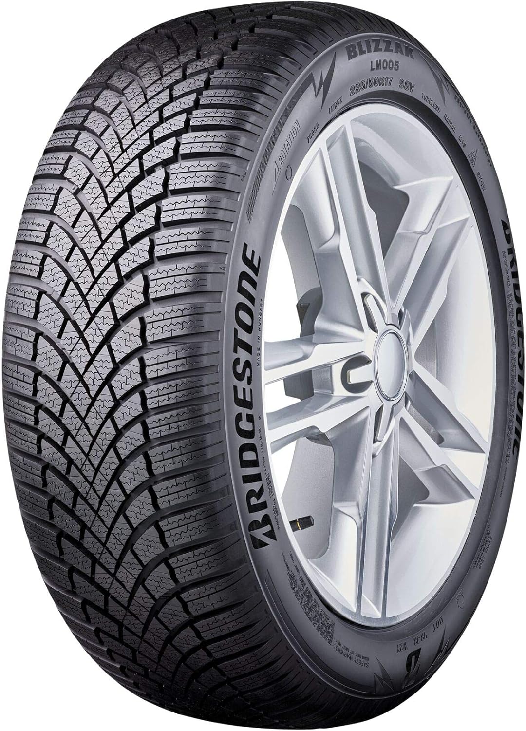 Bridgestone BLIZZAK LM005 - 185/65 R15 92T XL - C/A/70 - Pneus hiver (TOURISME & SUV)