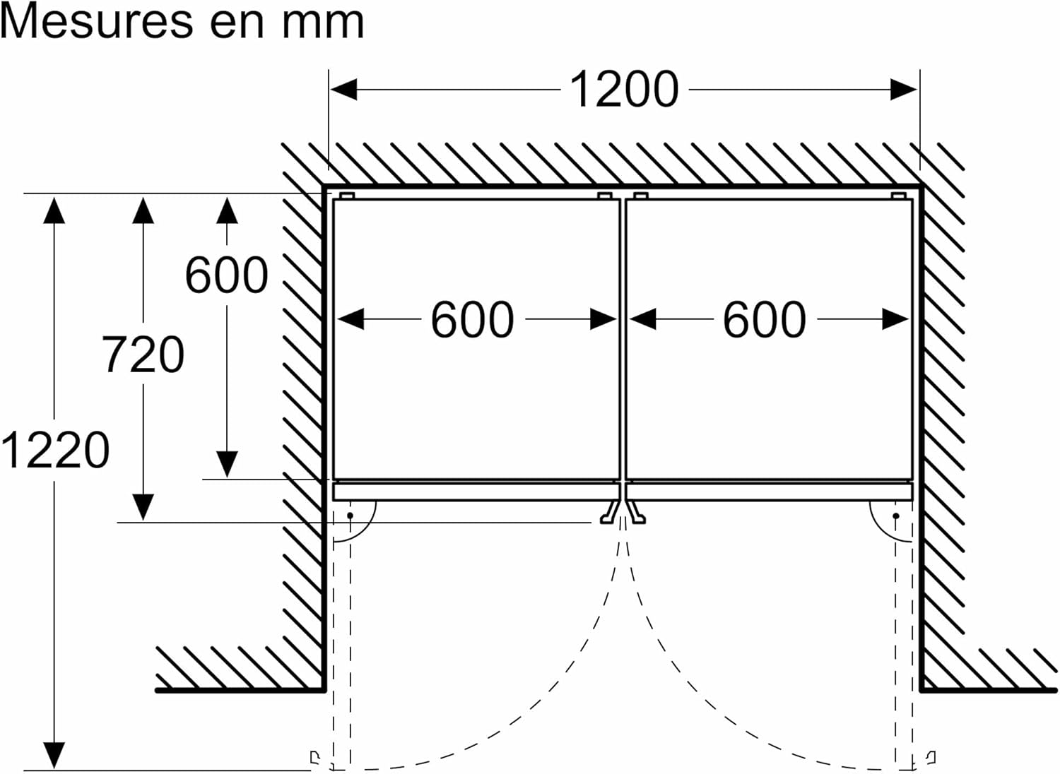 Bosch KGE39ALCA- Série 6, Réfrigérateur combiné pose-libre, 201 x 60 cm, Inox