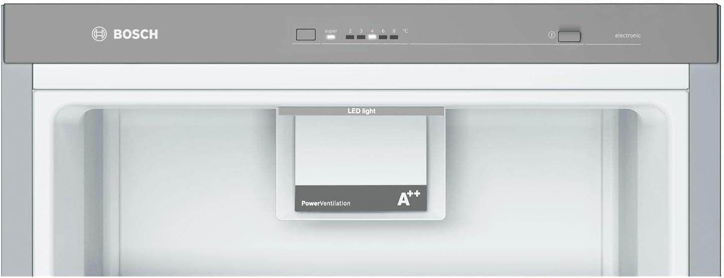 Bosch KGV33VWEAS, Série 4, Réfrigérateur congélateur, Pose libre, 176 x 60 cm, 195 L / 94 L, Blanc