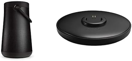 Bose Enceinte Bluetooth Portable SoundLink Revolve+ (Séries II) : Enceinte sans Fil Résistante Ã€ Lâ€™Eau Dotée Dâ€™Une Batterie Longue Durée, Noir