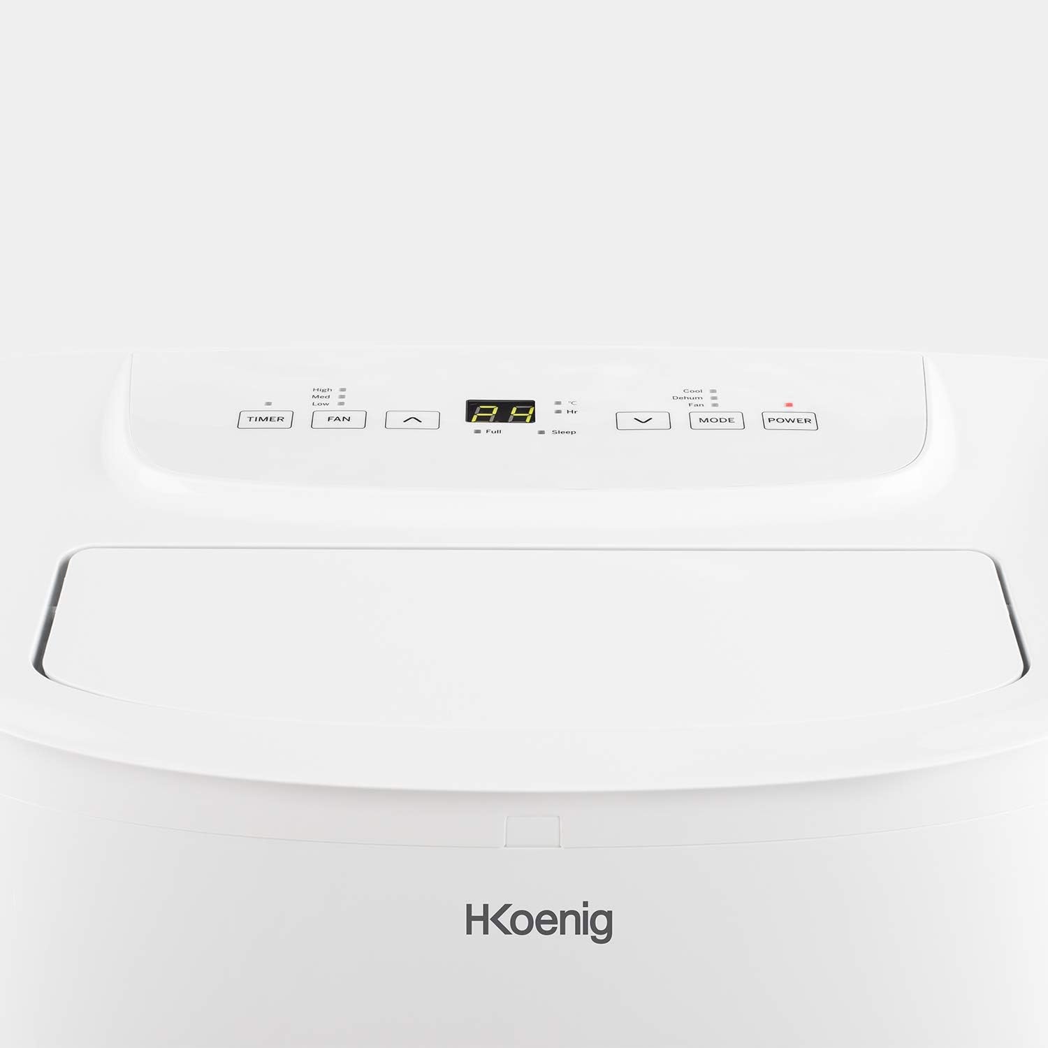 H.Koenig KOL6812 Climatiseur, 3500 W, Classe énergétique : A, 3 vitesses de ventilation, Minuterie programmable, Accessoires inclus, Capacité de refroidissement : 3500 W/ 12000 BTU