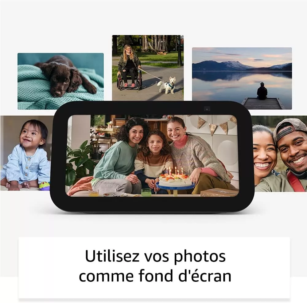 Echo Show 5 (3e génération) | Écran tactile connecté compact avec Alexa