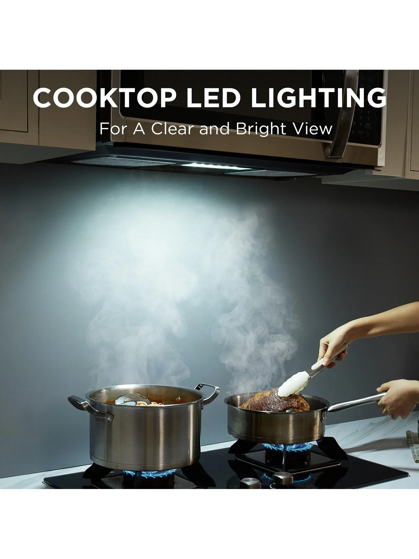 BLACK+DECKER Digital Microwave Oven with Turntable Push-Button Door, Child Safety Lock, Stainless Steel, 0.9 Cu Ft