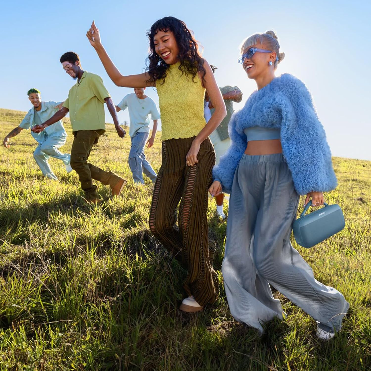 Bose Enceinte Portable Soundlink Max, Grosse Enceinte Bluetooth étanche, Jusqu’à 20 Heures d’autonomie, USB-C, entrée AUX 3,5 mm intégrée, Noir