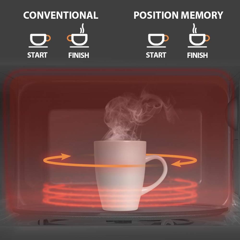 Toshiba Four à micro-ondes 4-en-1 25L MV-TC25T(BK), Technologie Origin Inverter, Micro-ondes avec friteuse à air chaud & Air chaud & Grill & Fonction Combi, 2100 W, Noir