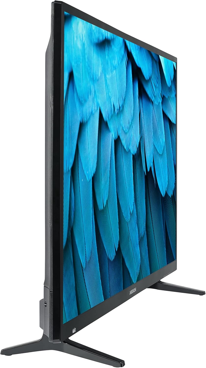 MEDION E14080 (MD 30224) Téléviseur Full HD 100,3 cm (40 Pouces) (Lecteur DVD intégré, récepteur Triple Tuner DVB-T2 DVB-C DVB-S2, 2 x HDMI, VGA, USB, Mediaplayer, CI+)