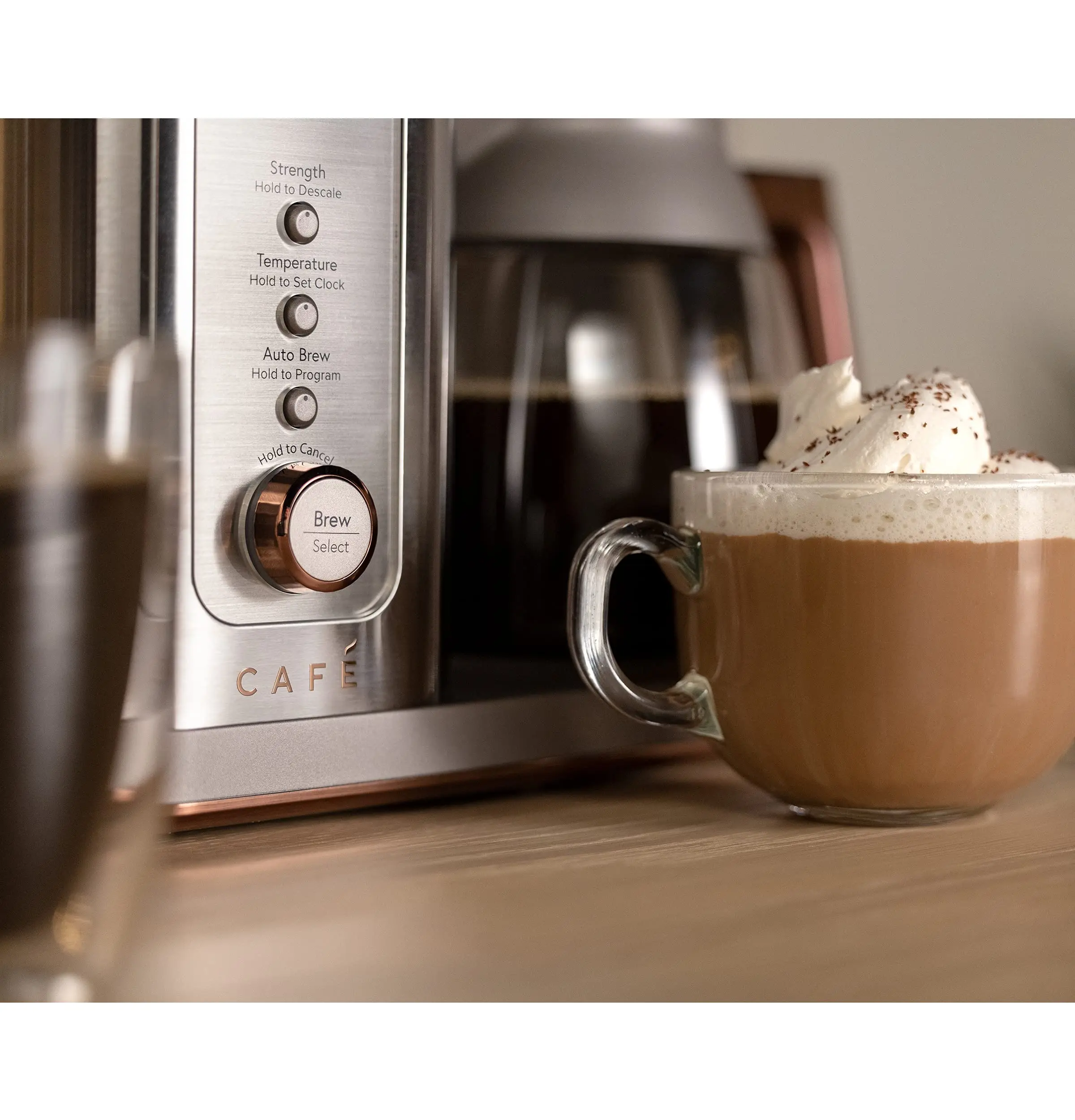 Café Specialty Drip Coffee Maker | 10-Cup Insulated Thermal Carafe | WiFi Enabled Voice-to-Brew Technology | Smart Home Kitchen Essentials | SCA Certified, Barista-Quality Brew | Matte Black