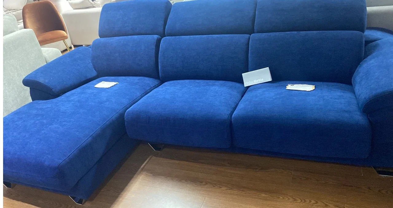 CANAPE EN L DALMATA ACCOUD GAUCHE