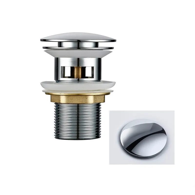 Bouchon Lavabo Poussoir