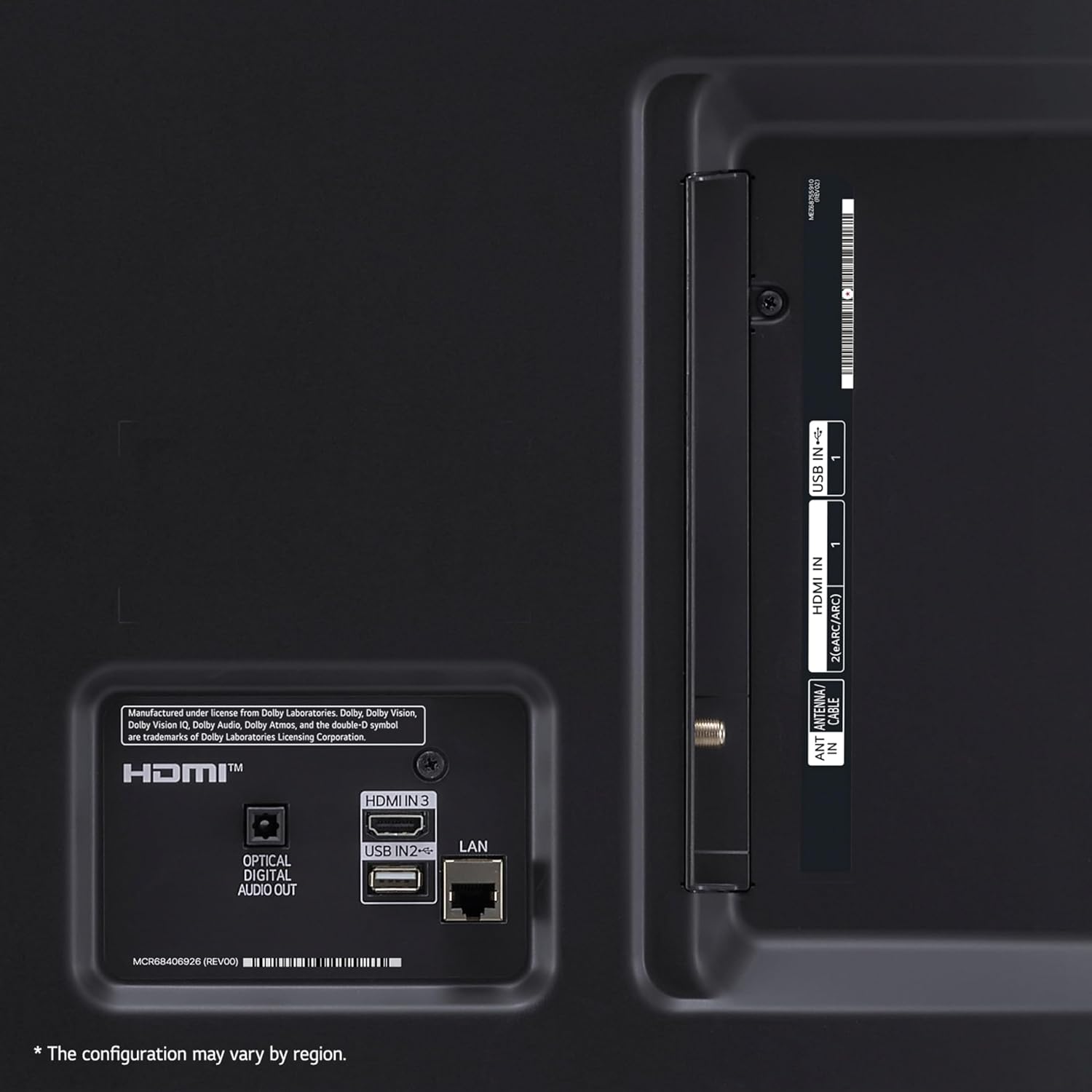 LG TV LED 2024 | 50UT73 | 50 Pouces | UHD | Processeur α5 gen 7 AI 4K, Noir