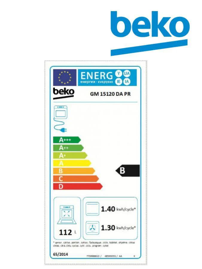 Beko GM15120DAPR