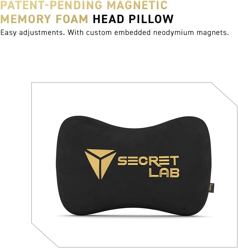 Secretlab Chaise Gaming Titan Evo Black - Ergonomique, Confortable et Inclinable avec Accoudoirs 4D, Appui-Tête Magnétique et Support Lombaire Intégré à 4 Directions - Noir - Similicuir