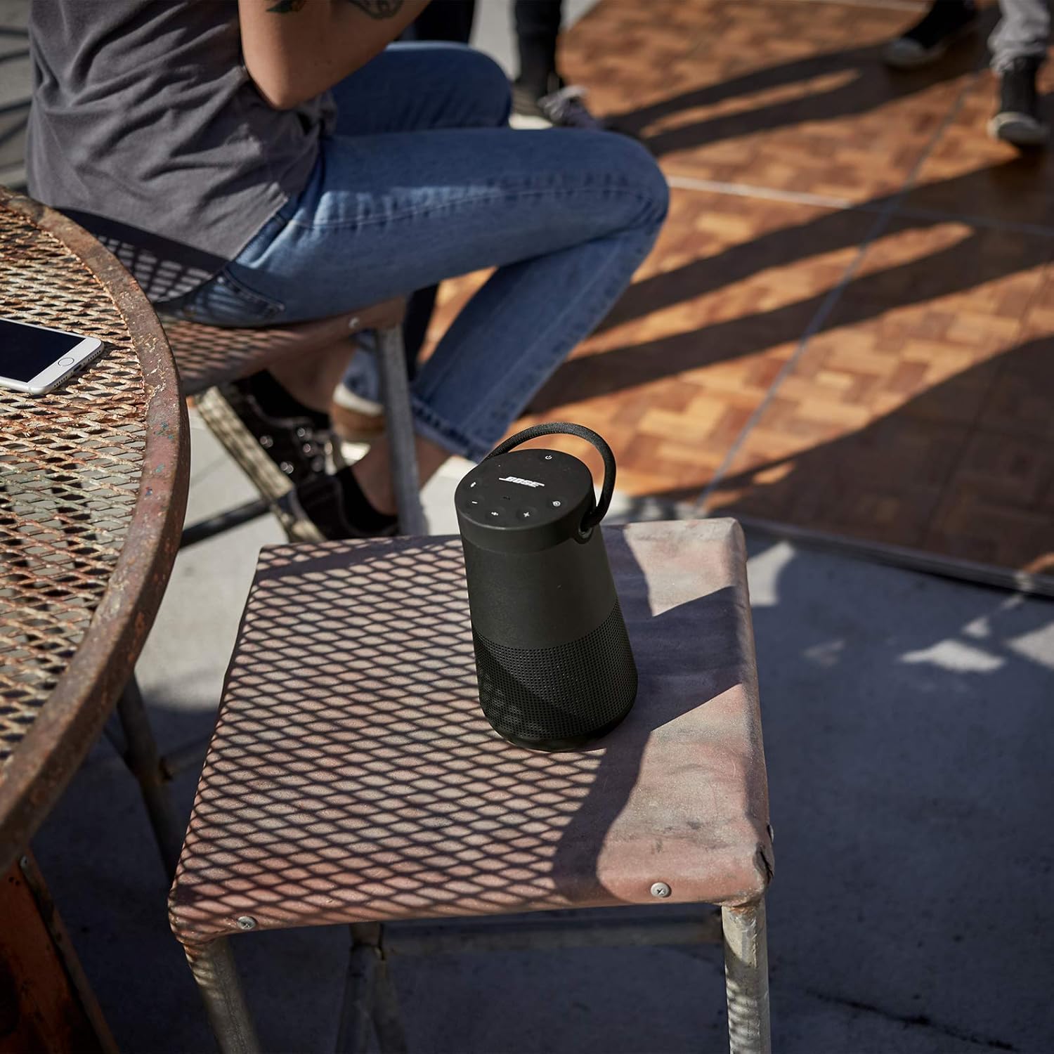 Bose Enceinte Bluetooth Portable SoundLink Revolve+ (Séries II) : Enceinte sans Fil Résistante Ã€ Lâ€™Eau Dotée Dâ€™Une Batterie Longue Durée, Noir