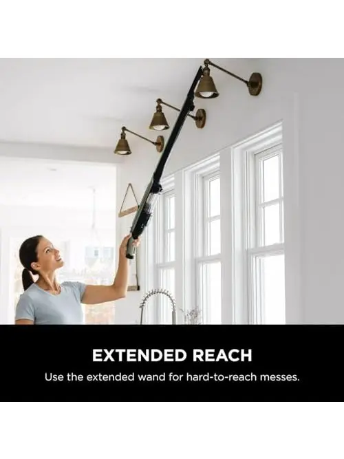 Shark WS642RG WANDVAC System Pet 3-in-1 Ultra-Lightweight Powerful Cordless Stick & Handheld Vacuum Combo with Charging Dock, Duster Crevice Tool & Pet Multi-Tool, Rose Gold